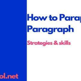 how to paraphrase a paragraph and sentence