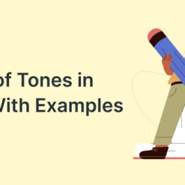Types of Tones in Writing With Examples